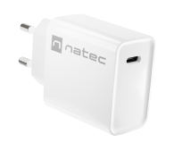 Natec RIBERA 1X USB-C 20W BIAŁA - 1480404 - zdjęcie 1